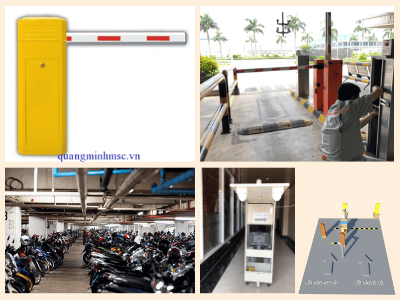 máy giữ xe bằng thẻ từ